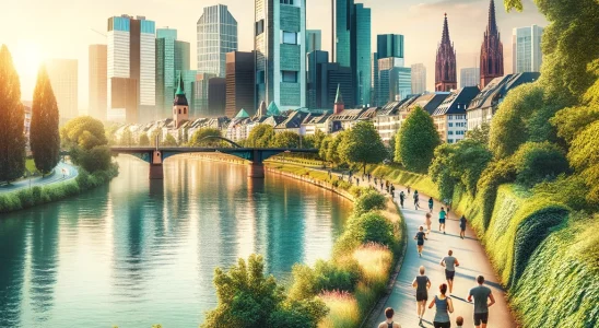Laufstrecken in Frankfurt