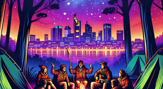 Camping in Frankfurt: Unter den Sternen der Metropole