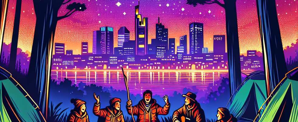 Camping in Frankfurt: Unter den Sternen der Metropole