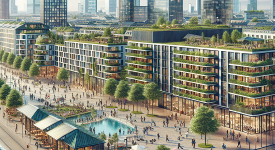 Das pulsierende Leben im Europaviertel Frankfurt