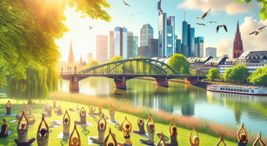 Die schönsten Orte in Frankfurt für Yoga im Freien