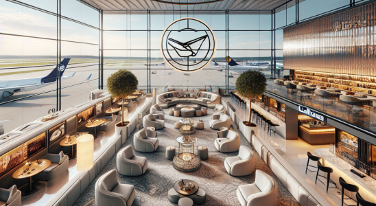 Ein Blick auf das Luxusangebot der Lufthansa Business Lounges in Frankfurt