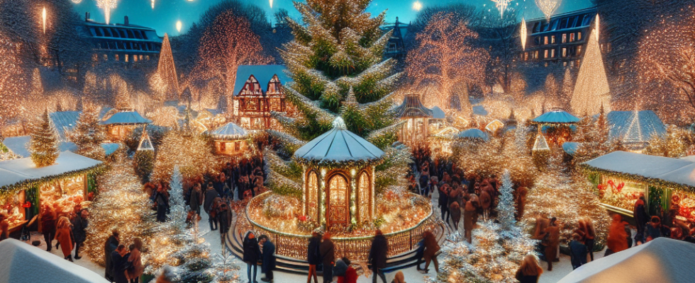 Magische Winterabende: Ein Besuch im Christmas Garden Frankfurt