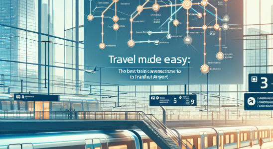 Reisen leicht gemacht: Die besten Zugverbindungen zum Frankfurter Flughafen