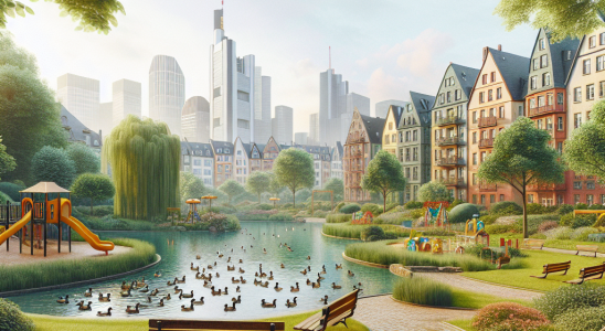 Die charmanten Parks von Frankfurt Bockenheim