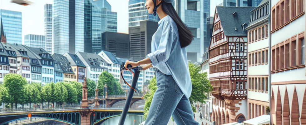 Mit dem E-Scooter durch Frankfurt: Ein unvergessliches Abenteuer
